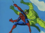 Spider-Man contre le scorpion
