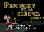 Pinocchio et la Clé d'Or